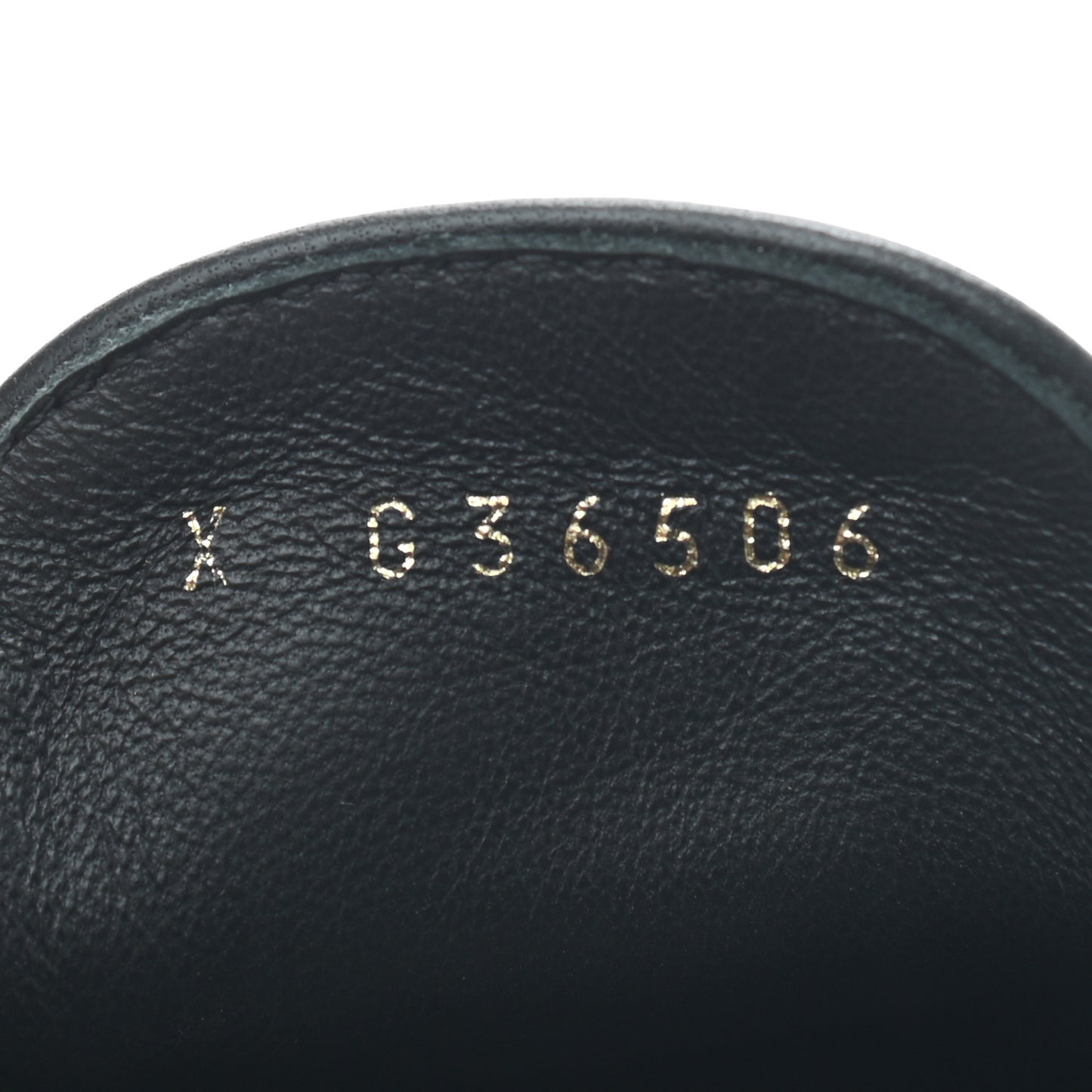 Lambskin Quilted Womens CC Loafers 37.5 Black