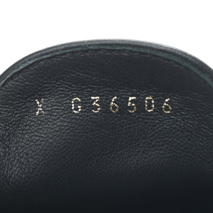 Chanel Lambskin Quilted Womens CC Loafers 37.5 Black 8 of 8