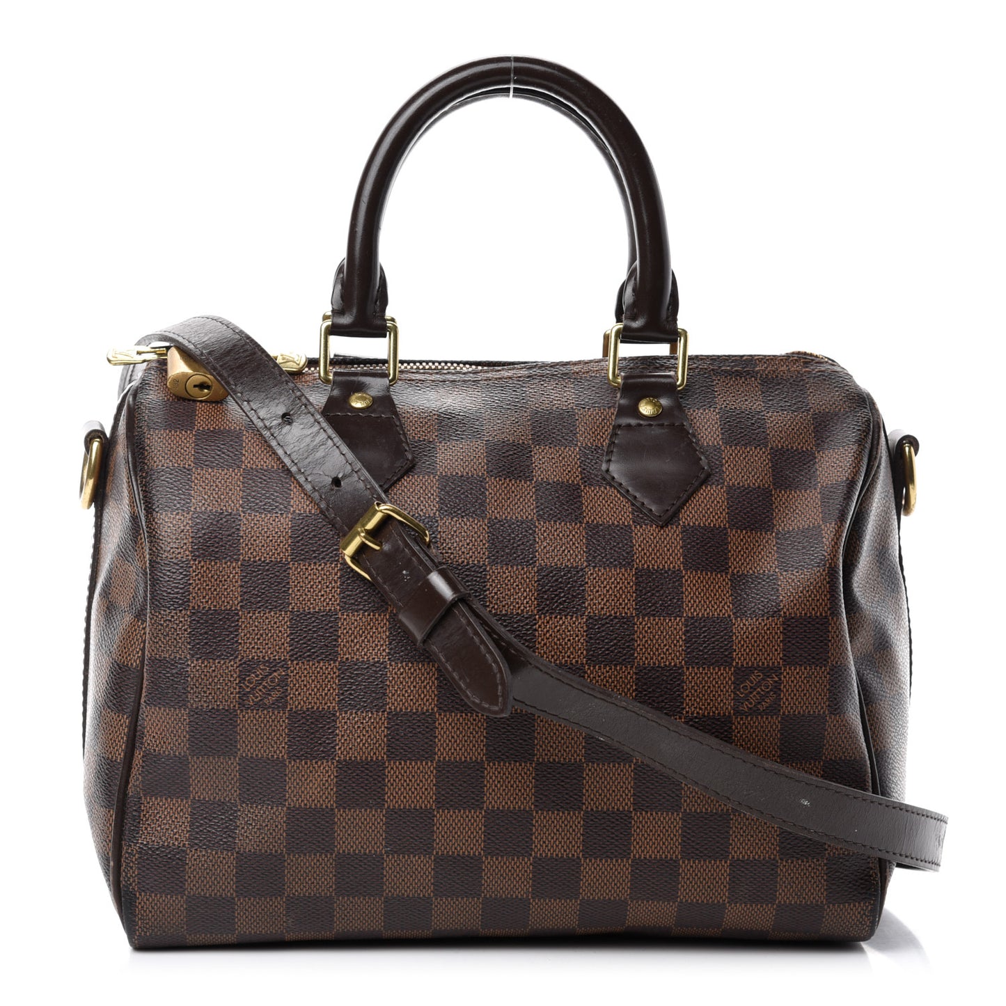 Damier Ebene Speedy Bandouliere 25