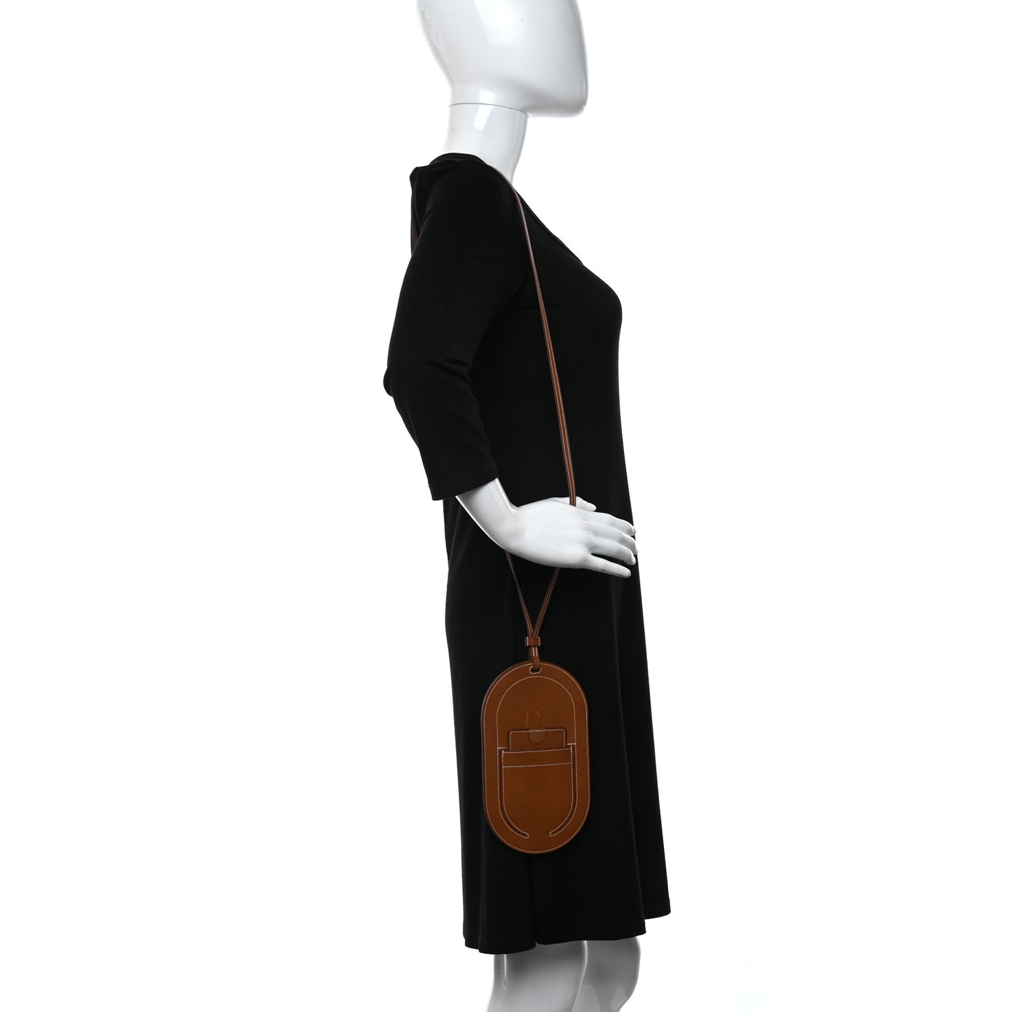 Barenia Faubourg In-The-Loop Phone To Go GM Case Fauve
