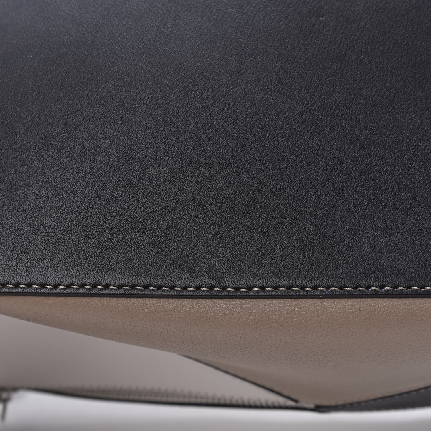 Loewe Calfskin Small Puzzle Bag Black Taupe 16 of 16