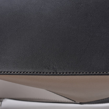 Loewe Calfskin Small Puzzle Bag Black Taupe 16 of 16
