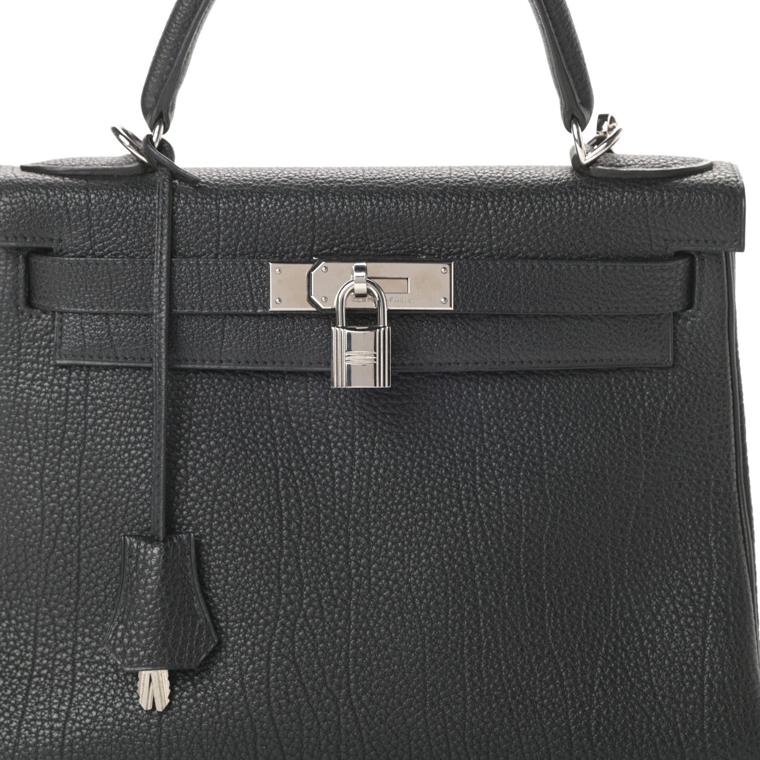 Hermes Togo Kelly Retourne 28 Black 9 of 11