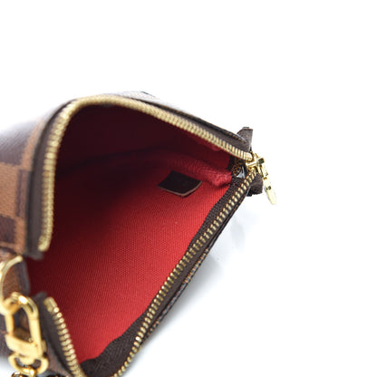 Louis Vuitton Damier Ebene Mini Pochette Accessories 10 of 11