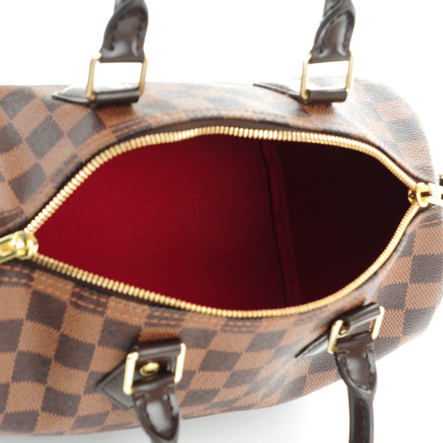 Louis Vuitton Damier Ebene Speedy Bandouliere 25 6 of 8