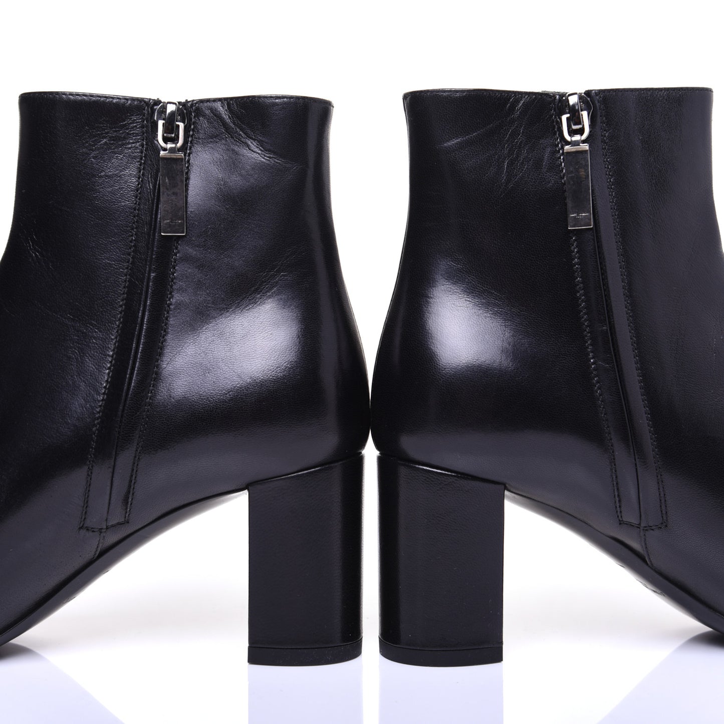 Nappa Loulou Ankle Zip Boot 36 Black