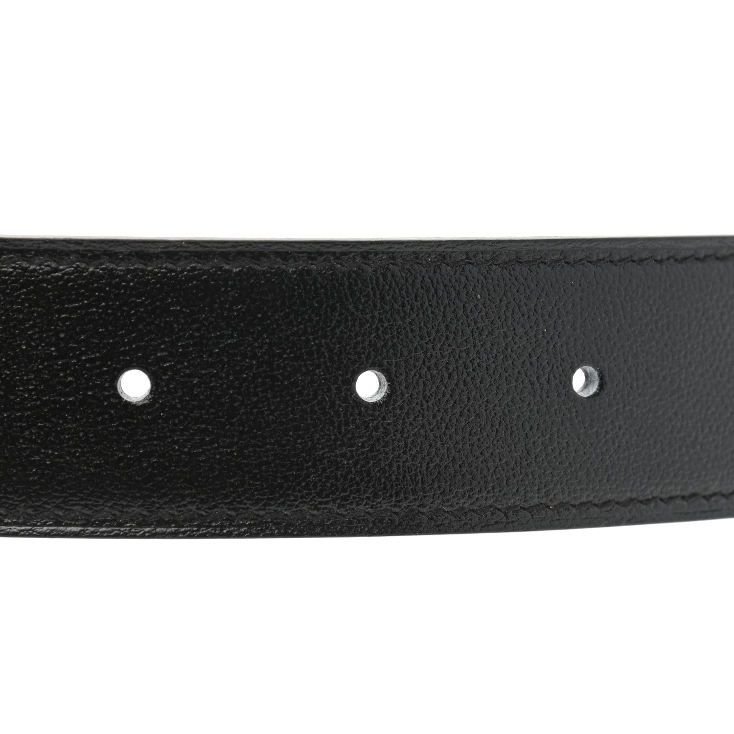 Hermes Swift Togo 32mm H Belt 75 Etain Black 4 of 6