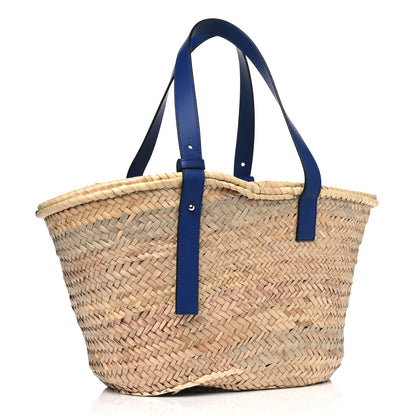 Loewe Raffia Basket Tote Bag Cream Multi 2 of 4