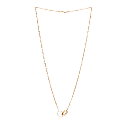 Cartier 18K Yellow Gold Interlocking LOVE Necklace 3 of 4