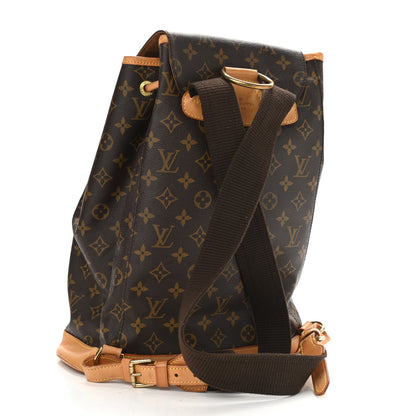 Louis Vuitton Monogram Montsouris GM Backpack 3 of 9
