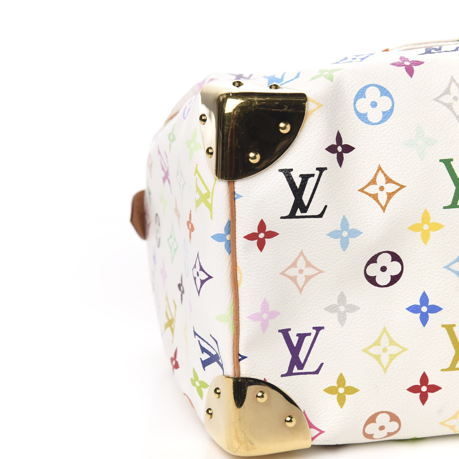 Louis Vuitton Monogram Multicolor Speedy 30 White 8 of 10