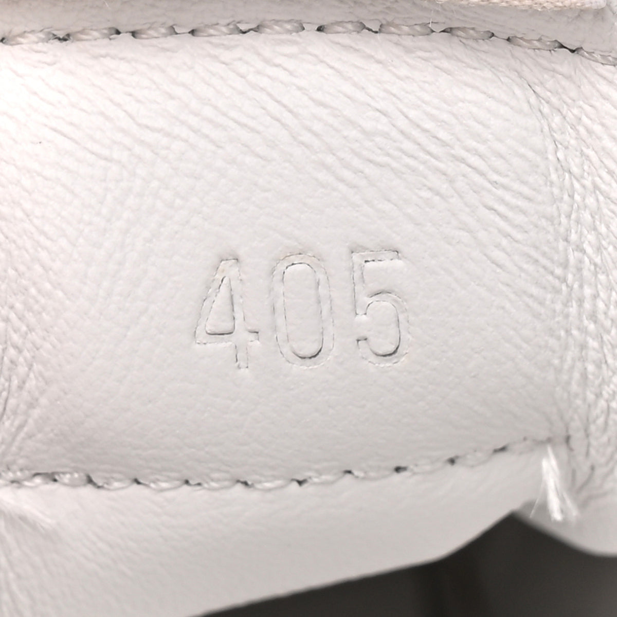 Nappa Suede Goatskin Womens Jet Sneakers 40.5 White