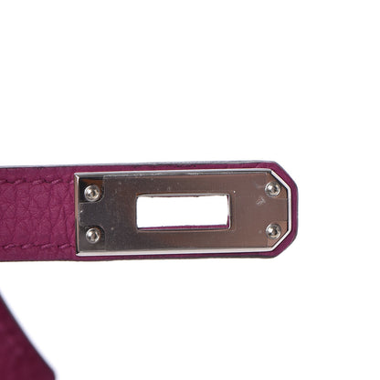 Hermes Togo Birkin 25 Rose Pourpre 22 of 37