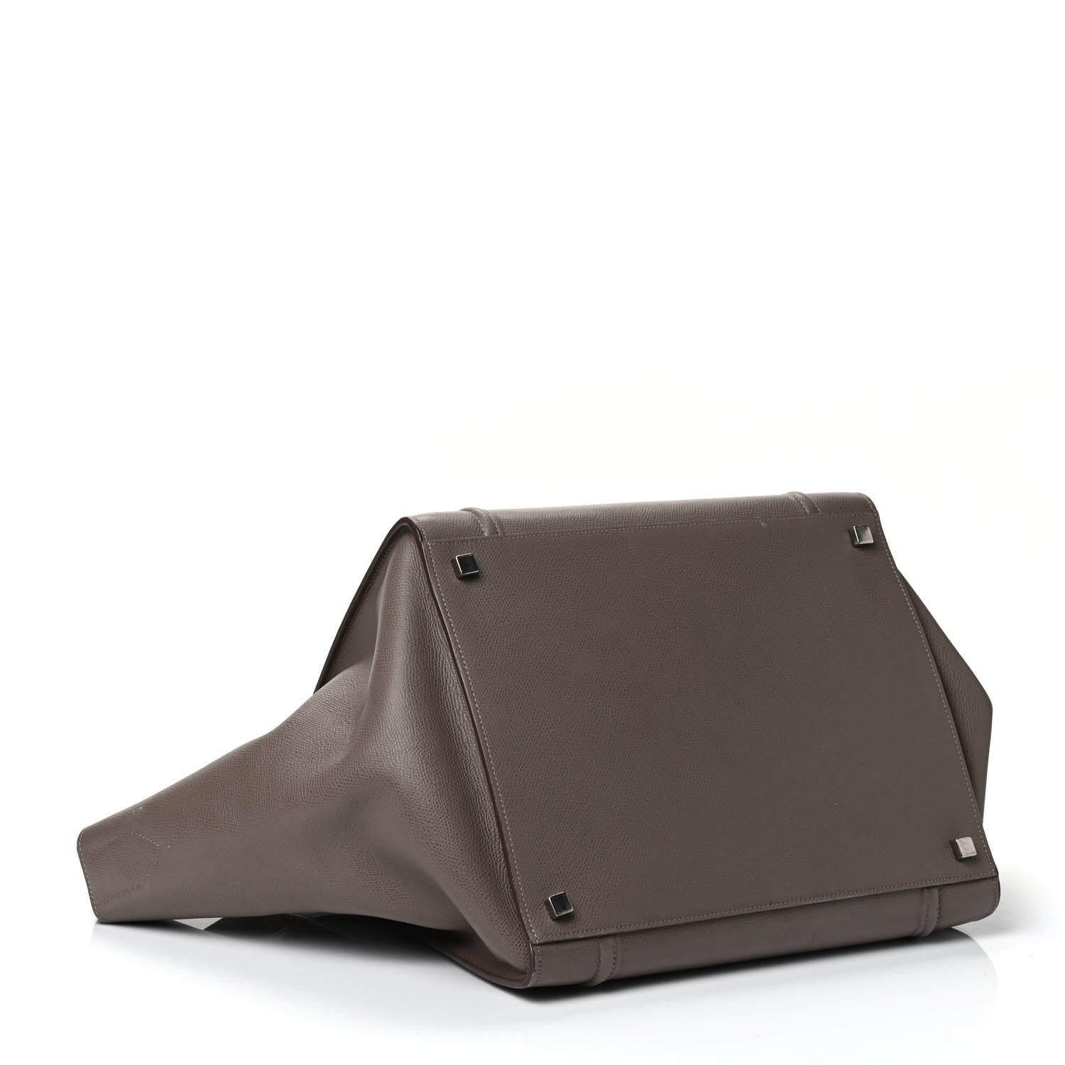Celine Grained Calfskin Medium Phantom Luggage Taupe 3 of 4
