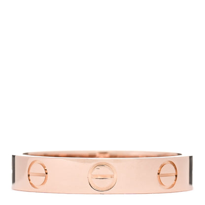 Cartier 18K Pink Gold 3.5mm LOVE Wedding Band Ring 52 6 1 of 4