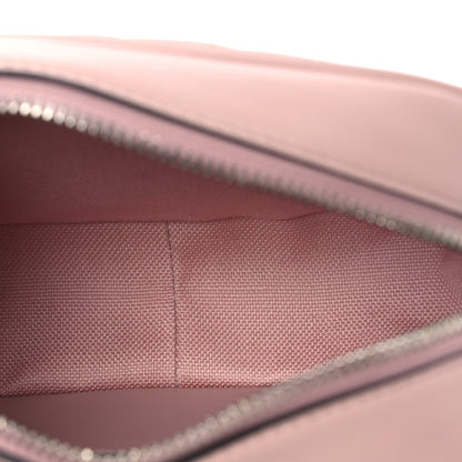 Gucci Calfskin Matelasse Monochrome Mini GG Marmont Chain Shoulder Bag Perfect Pink 5 of 10