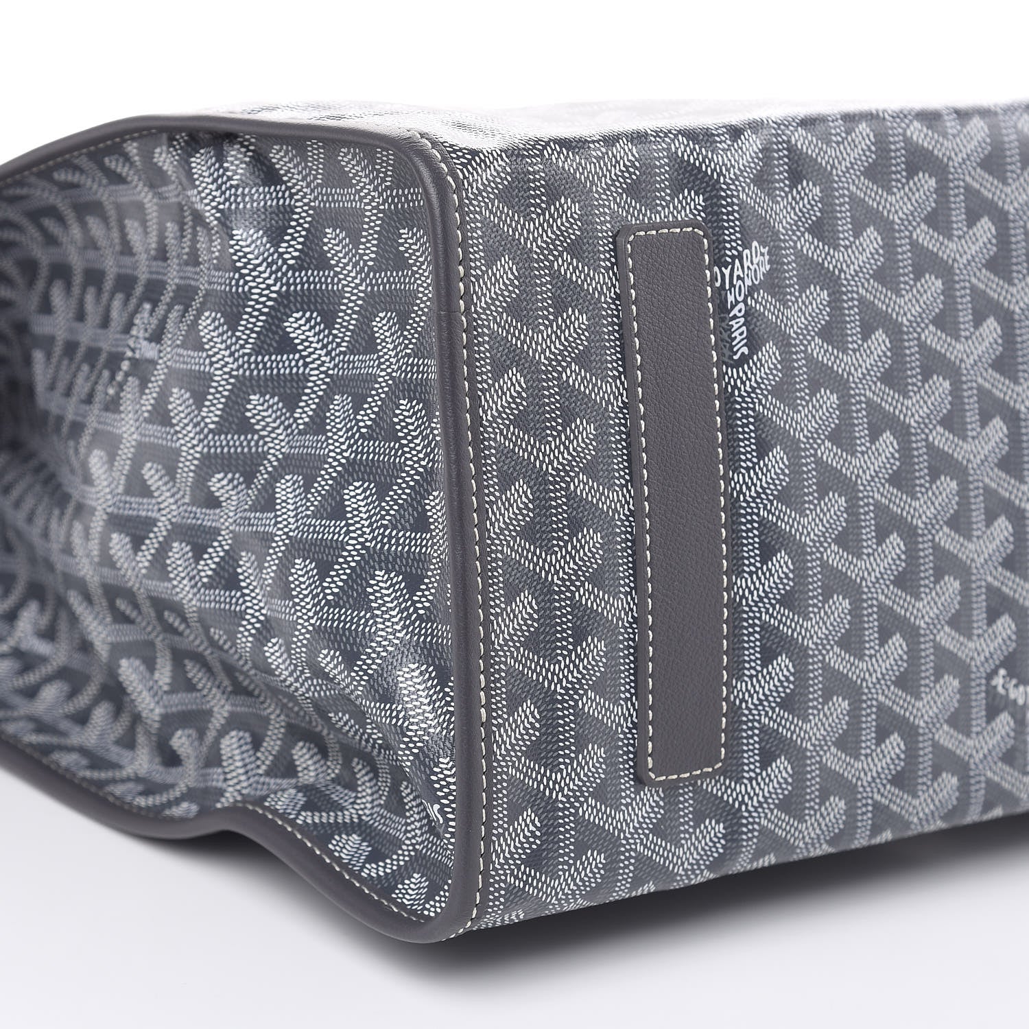 Goyard Goyardine Saint Leger Soft Briefcase Backpack Grey 7 of 8