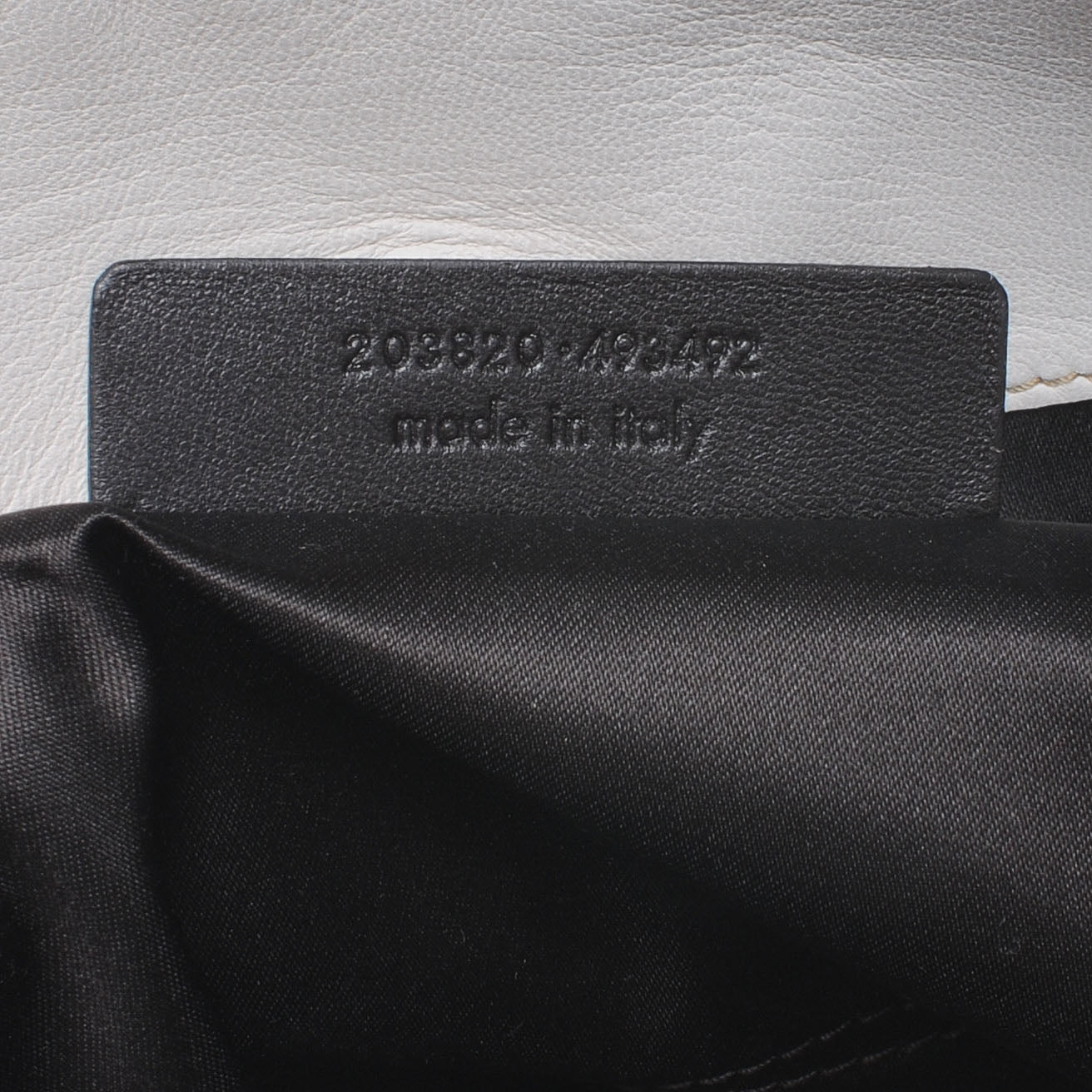 Saint Laurent Degrade Downtown Bag White Gold 7 of 7