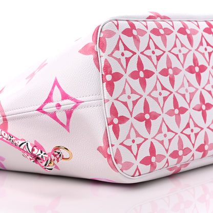 Louis Vuitton Monogram Giant By The Pool 2.0 Neverfull MM Rose 8 of 9