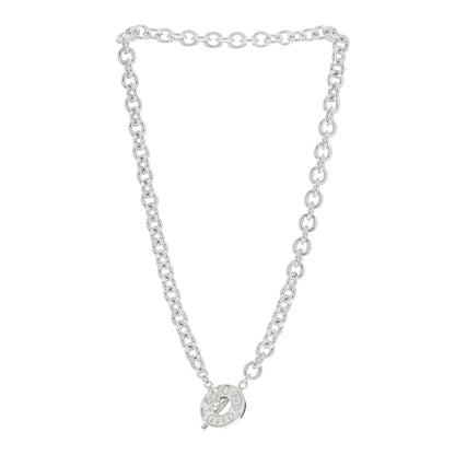Tiffany Sterling Silver 1837 Toggle Necklace 4 of 8
