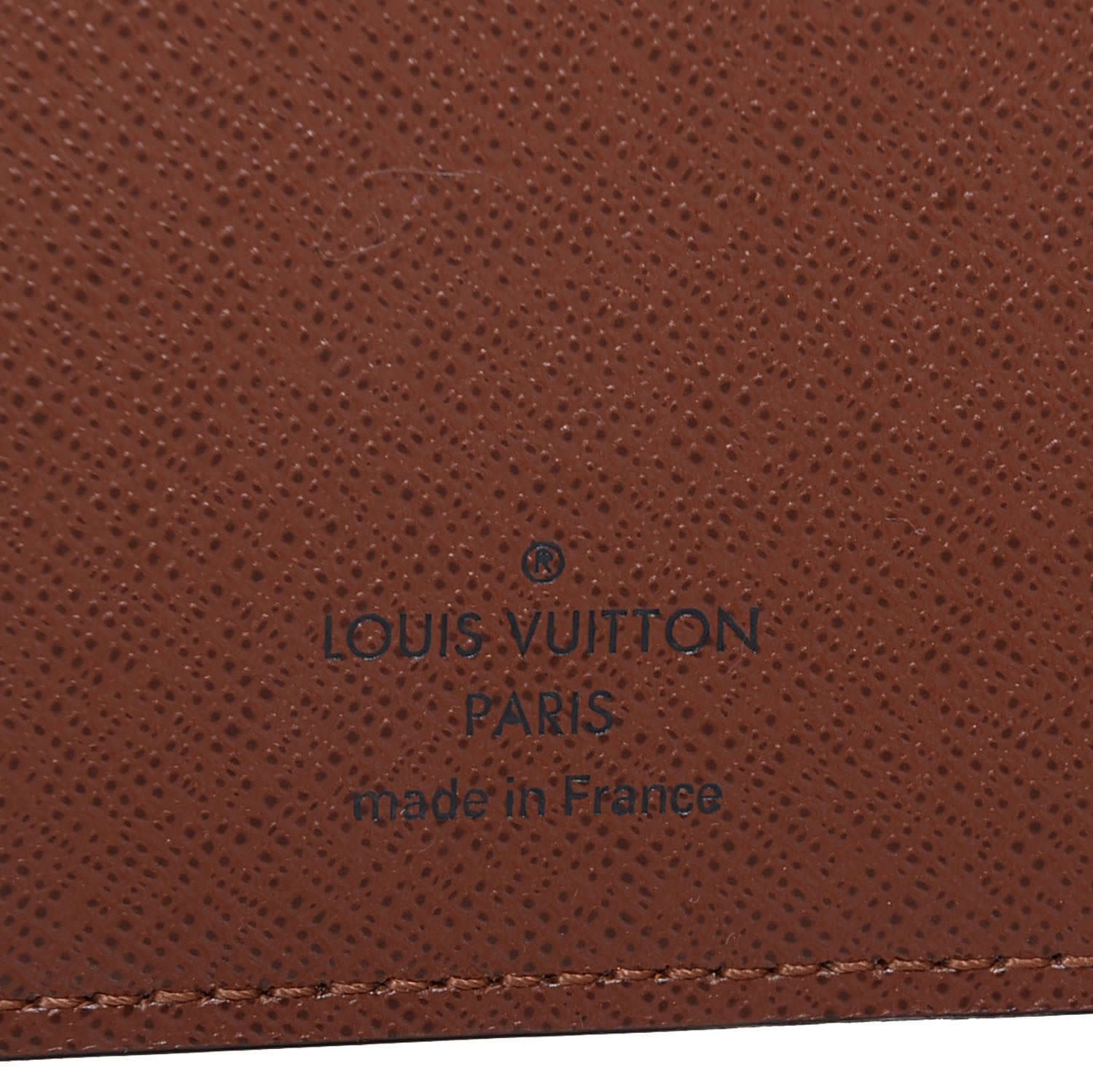 Louis Vuitton Monogram Porte Valeurs Checkbook Wallet 6 of 7