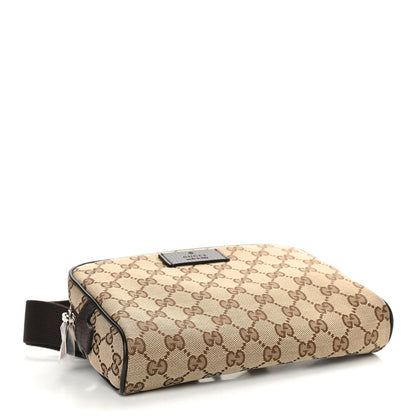 Gucci Monogram Belt Bag Dark Brown 4 of 9