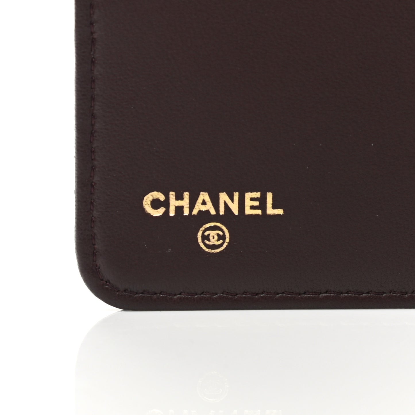 Lambskin Quilted Large Agenda Cover Black