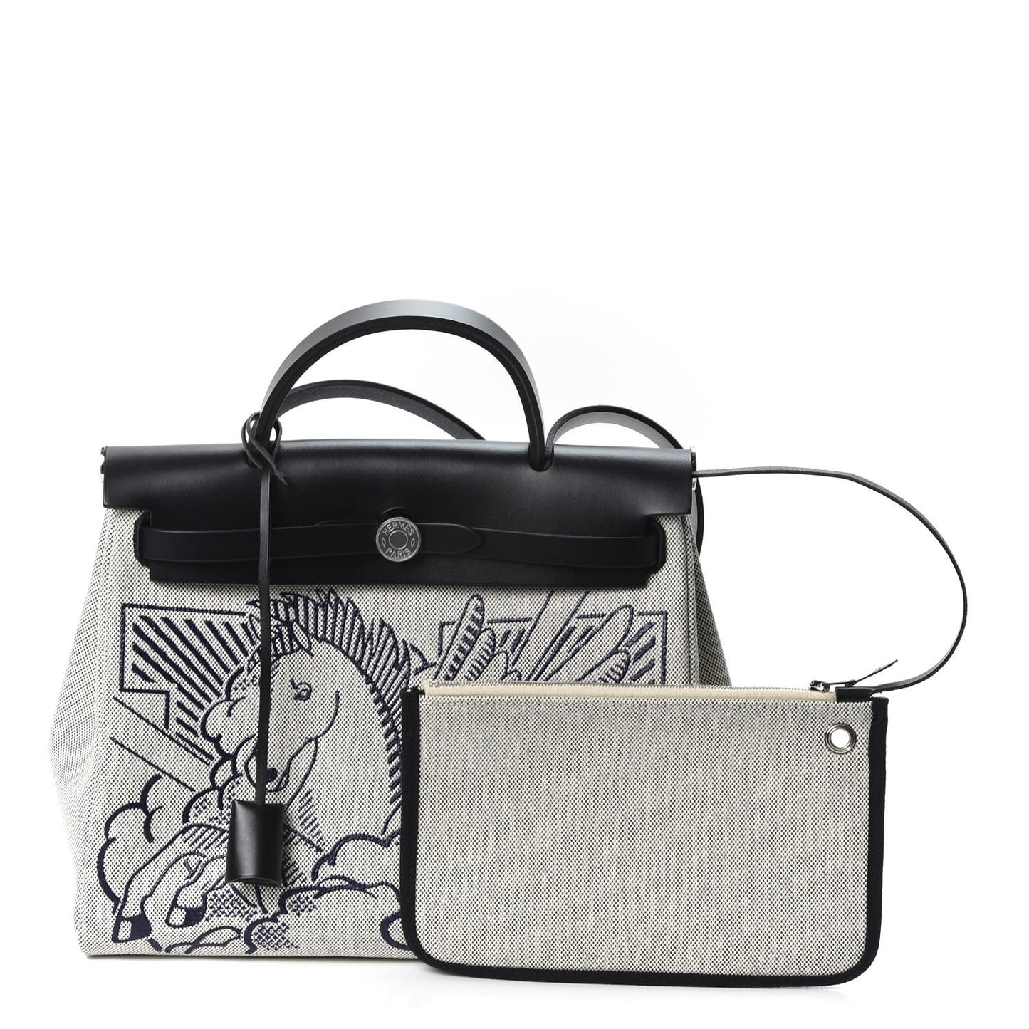 Vache Hunter Toile Pegase Pop Herbag Zip Retourne 31 PM Bleu Indigo