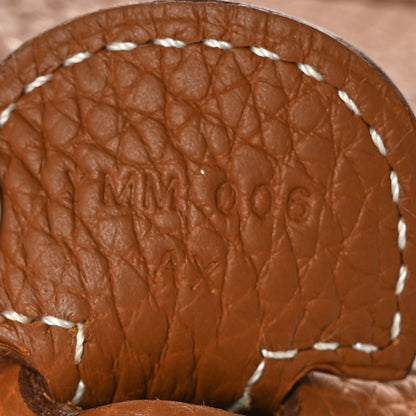 Hermes Taurillon Clemence Evelyne III GM Gold 7 of 10