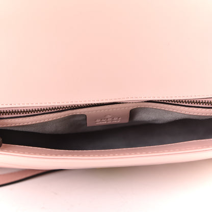 Gucci Calfskin Matelasse Small GG Marmont Shoulder Bag Perfect Pink 4 of 5
