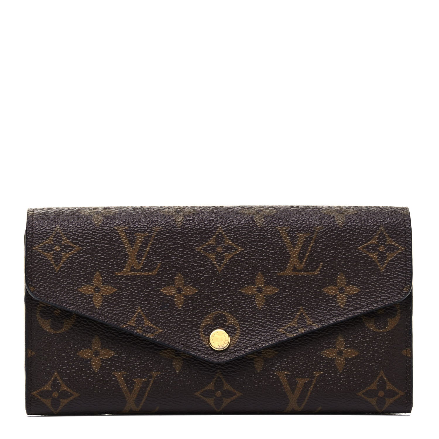Louis Vuitton Monogram Sarah Wallet NM Coquelicot 1 of 6