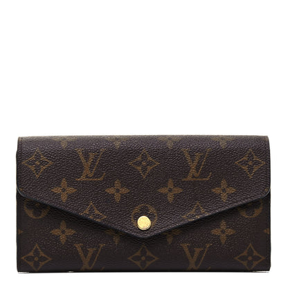 Louis Vuitton Monogram Sarah Wallet NM Coquelicot 1 of 6