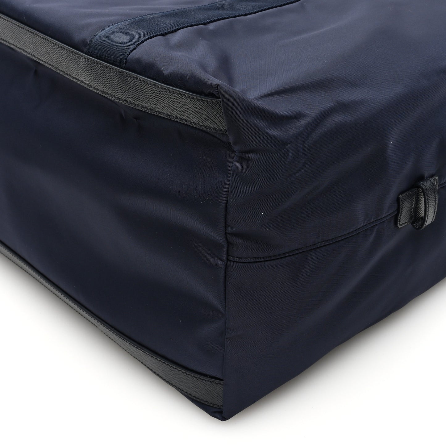 Re-Nylon Saffiano Duffle Bag Navy