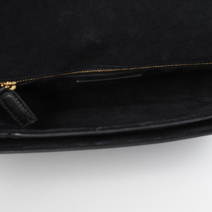 Saint Laurent Calfskin Classic Y Satchel Black 5 of 7