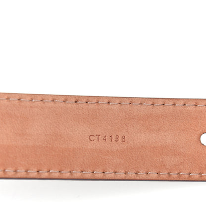 Louis Vuitton Mini Monogram 25mm LV Initiales Belt 90 36 7 of 11
