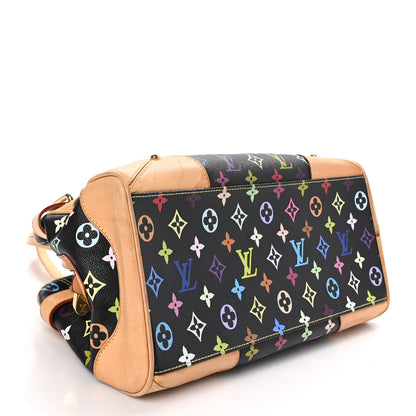 Louis Vuitton Monogram Multicolor Claudia Black 3 of 12