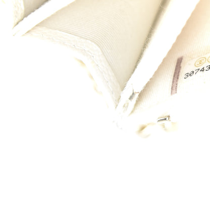 Chanel Caviar Quilted Mini Wallet On Chain WOC White 9 of 11