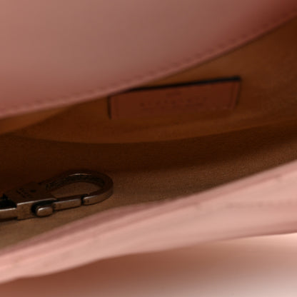Gucci Calfskin Matelasse Monochrome GG Marmont Chain Belt Bag Perfect Pink 5 of 11