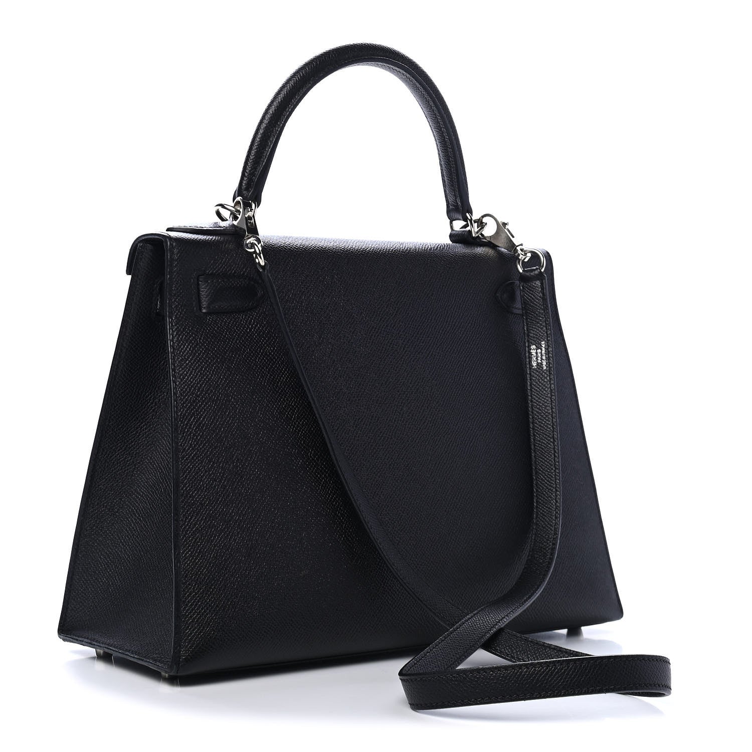 Hermes Epsom Kelly Sellier 28 Black 2 of 7