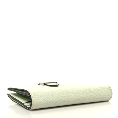 Hermes Epsom Bearn Compact Wallet Vert Fizz 4 of 11