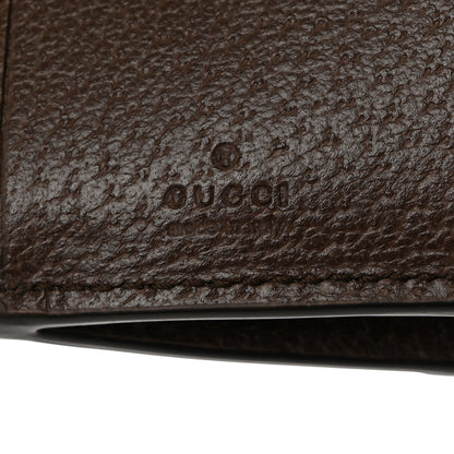 Gucci GG Supreme Monogram Web Ophidia Bi-Fold Wallet Beige New Acero 7 of 9