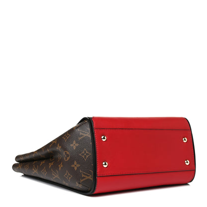 Louis Vuitton Calfskin Monogram Kimono Tote Cherry 4 of 12
