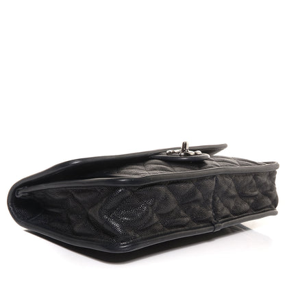 Chanel Caviar French Riviera Large Flap Black 4 of 10