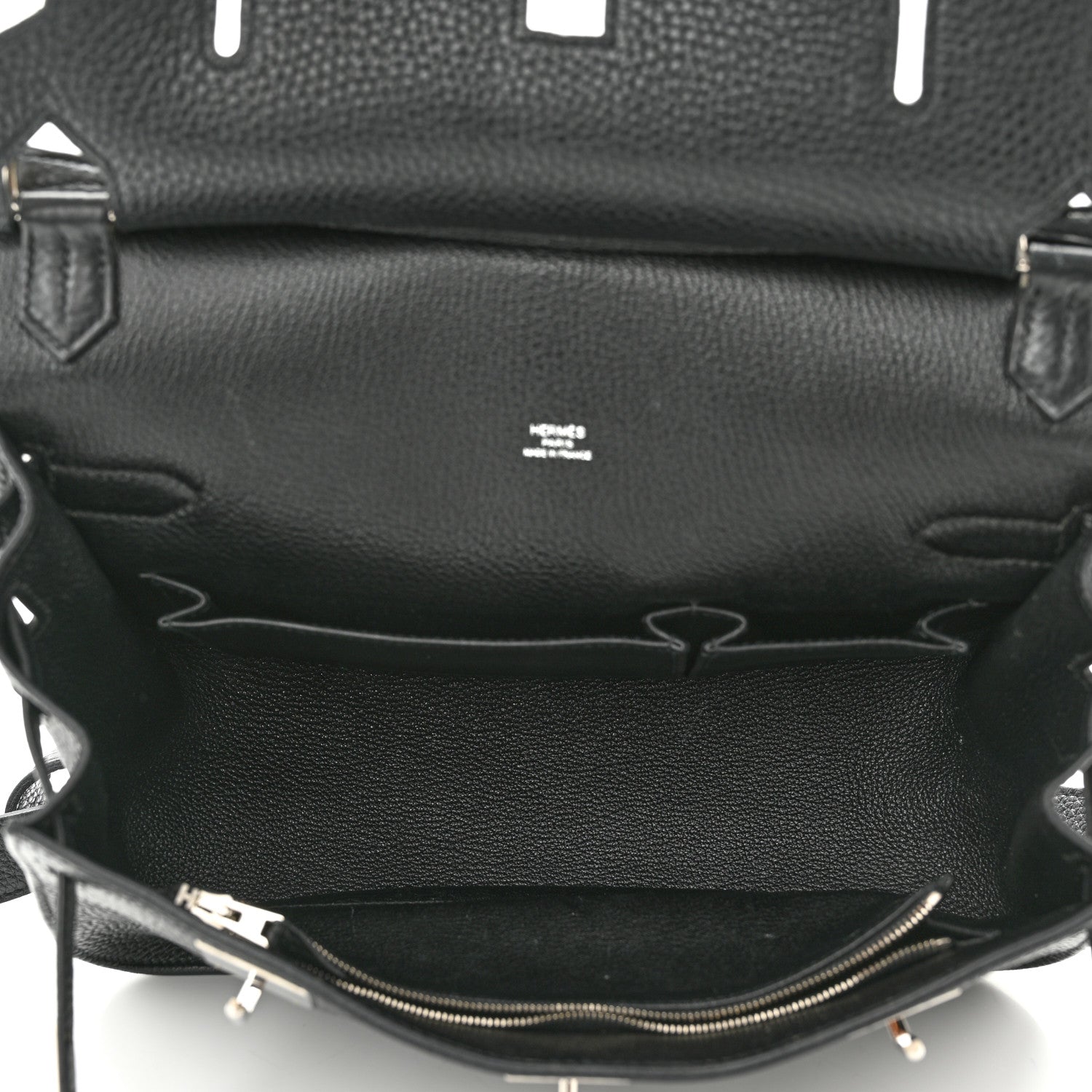 Hermes Taurillon Clemence Jypsiere 28 Black 5 of 11