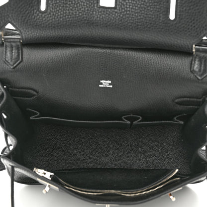 Hermes Taurillon Clemence Jypsiere 28 Black 5 of 11