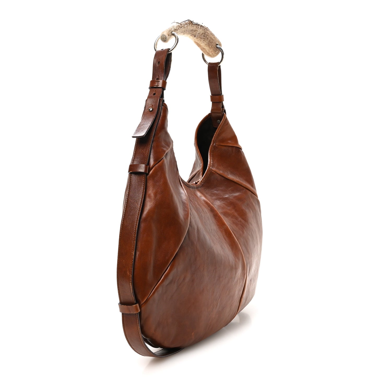 Buffalo Mombasa Horn Hobo Brown