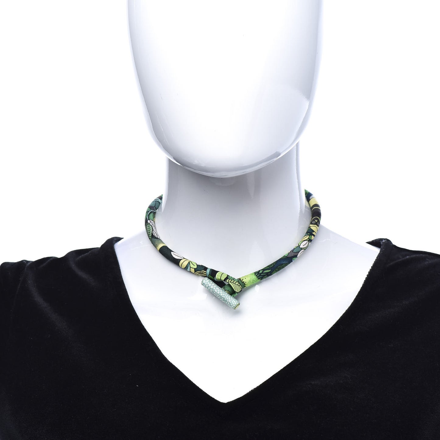 Silk Collier En Soie Petit H Necklace