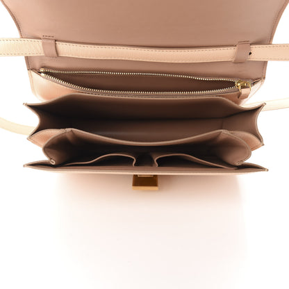 Celine Liege Calfskin Medium Classic Box Flap Bag Nude 5 of 10