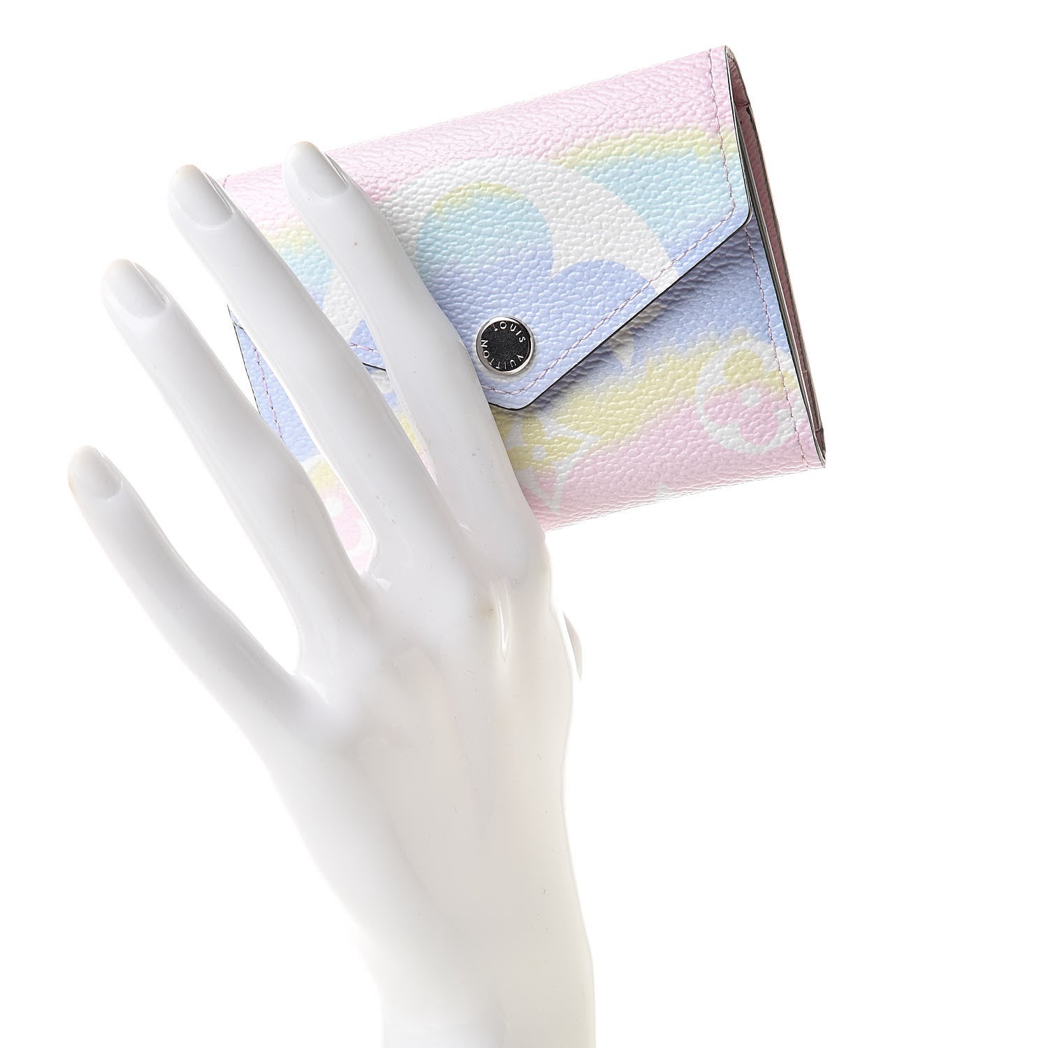 Louis Vuitton Monogram Escale Zoe Wallet Pastel 2 of 8
