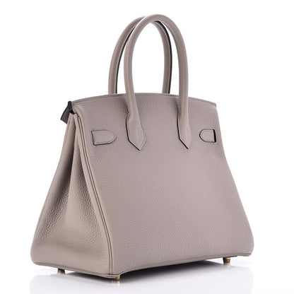 Hermes Togo Birkin 30 Gris Asphalte 3 of 33